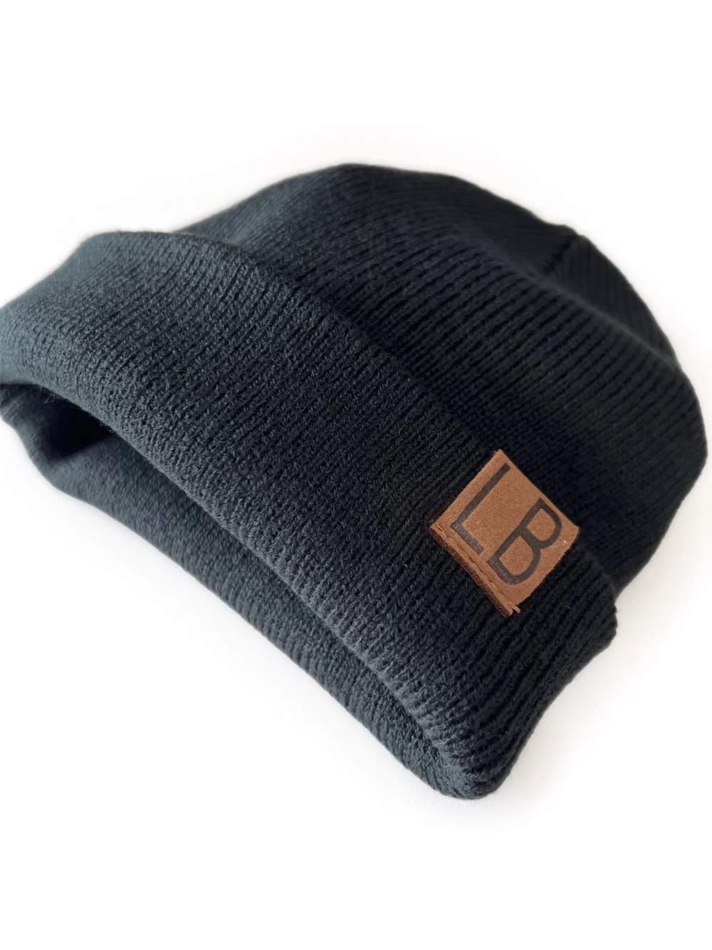Little Bipsy Black Knit Beanie Size S